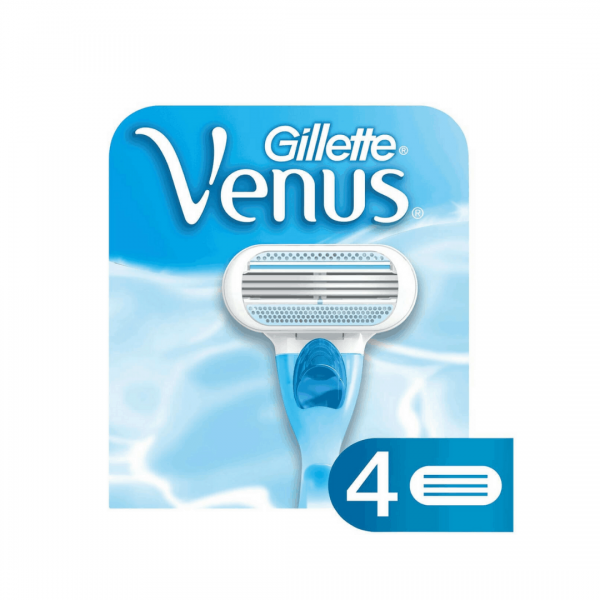 Jiletler ve Usturalar Gillette Venus Yedek Kadın Tıraş Bıçağı 4 Adet